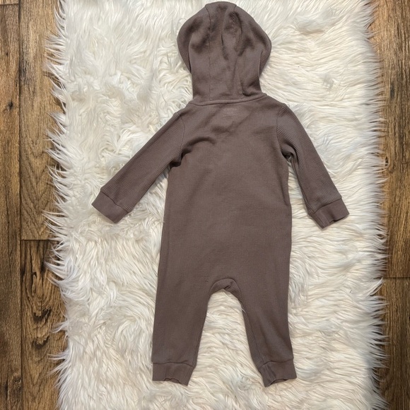 Carter’s Baby Boy Brown Bear Jumpsuit Size 9 Months - Picture 4 of 6